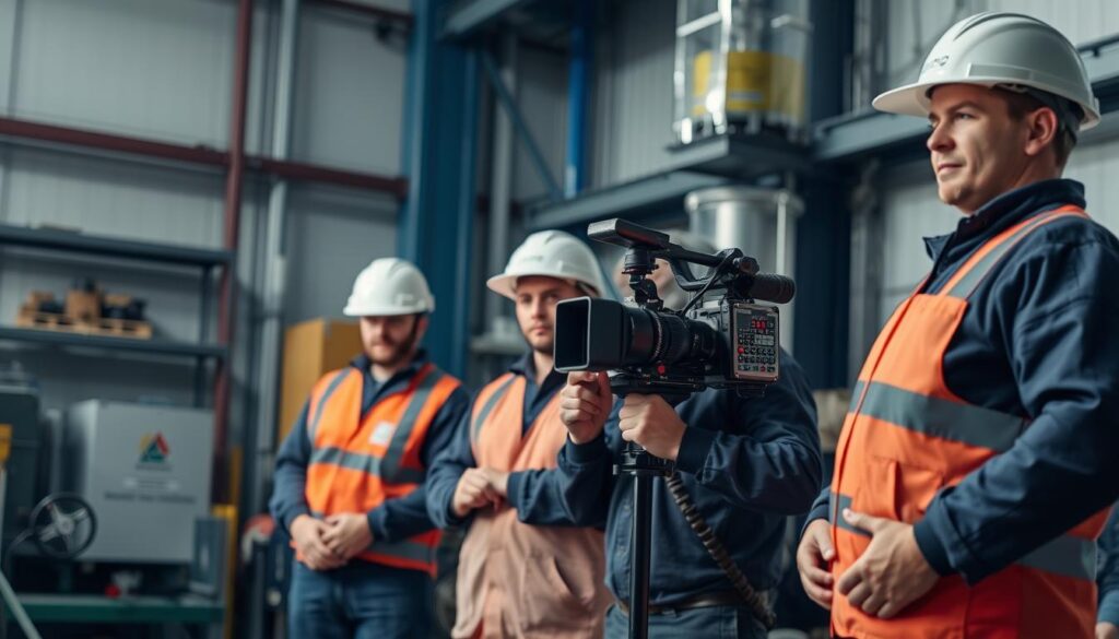 Zespół specjalistów od filmów przemysłowych