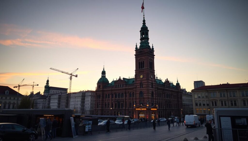 film promocyjny Warszawa